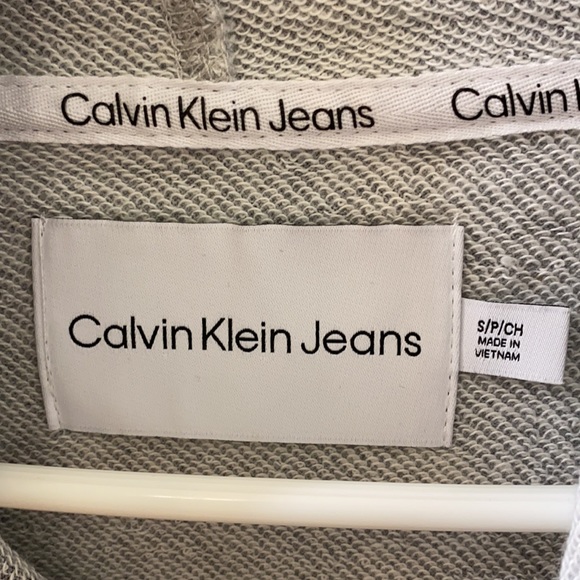 NWT Calvin Klein Sweatshirt Hoodie Dress - Picture 5 of 5